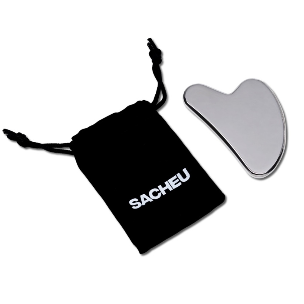 Sacheu Stainless Steel Non-Porous Gua Sha - Picture 3 of 8